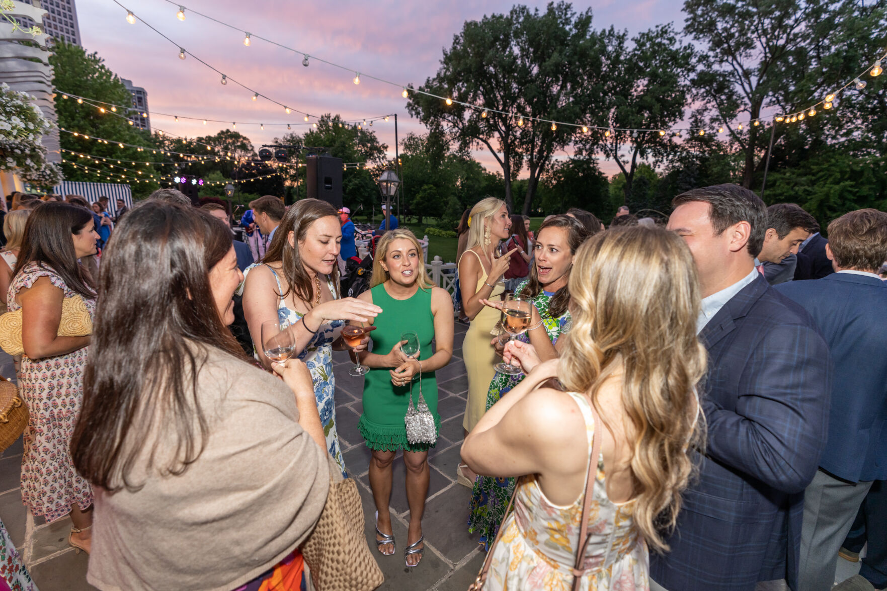 Party scene at Saddle & Cycle for "Anchors Away," a new fundraiser for the Woman's Board of Northwestern Memorial Hospital. (Photo by Subar Photography))